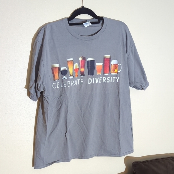 Port and Company Gray Celebrate Diversity Tee - Picture 2 of 6
